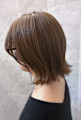 大人ナチュラルくびれボブ