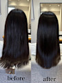 髪質改善/髪質改善トリートメント/髪質改善カラー/縮毛矯正/