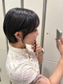 ショートヘア髪質改善トリートメント×山本かほ