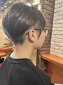 洗練された耳かけショートマッシュ【193スタイル】