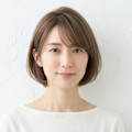 大人可愛い小顔ショートボブ乾かすだけでまとまるツヤ感スタイル