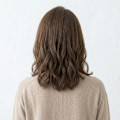 【30代40代◎】ふんわりミディアムレイヤー×潤い艶ブラウン