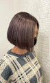 20代30代◎前下がりショートボブ×透明感