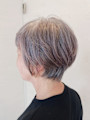 グレイヘア★マダムショート