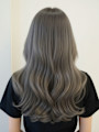 20代30代大人可愛い髪質改善カラーアッシュグレージュ透明感