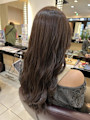 チョコレートモカカラーブリーチなしカラー