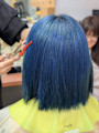 今話題の「青髪（ブルーカラー）」で大胆にイメチェン