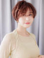 ブリーチなし大人美人抜け感クールショートマッシュ20代30代