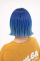 推しカラーにも◎ブルーとボブ