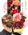 ヘアアレンジ　お呼ばれヘア