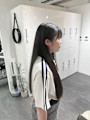 ナチュラルストレート×ロングレイヤー