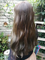 マットブラウンカラー　なめらかロング