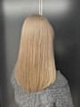 blond hair