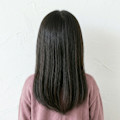【キッズ】サラサラ黒髪ロングストレート×シースルーバング