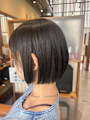ストレートミニボブ