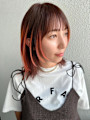 レイヤーボブ/ミディアムレイヤー/顔周りカット/A34