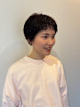くせ毛さん風ベリーショート