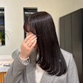 ミディアムレイヤーと似合わせカラー