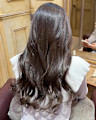 グレージュブラウン/韓国巻き/グレージュ/A40