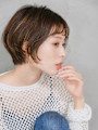 大人ショートボブ髪型30代40代50代前髪あり前髪無し