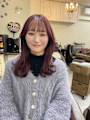 ブリーチで作るビンクブラウン