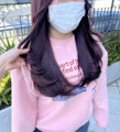 ボルドーカラー×レイヤーカット