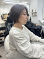 大人可愛いショートボブ