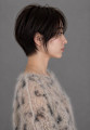 襟足スッキリのショート