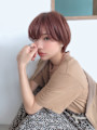 小顔ショートボブ