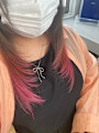 ロング✕顔周りレイヤー