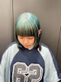 ルーツカラー　デザインカラー　ケアブリーチカラー　姫レイヤー