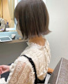 切りっぱなし　ボブ