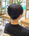 ショート/丸みショート/小顔ショート/ハンサムショート