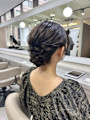 結婚式ヘアセット♪yu