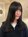 透明感ダブルカラー×韓国レイヤー