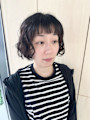 ボブパーマで大人可愛く