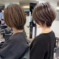 40代50代60代絶壁補正ショート白髪ぼかし銀座丸みくびれ井