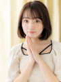 グレージュブラウン大人美人小顔ハッシュカットボブ20代30代