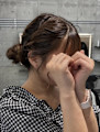 ツインおだんご/20代/ヘアアレンジ/天神大名