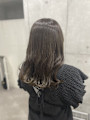 くびれレイヤーカット☆オリーブカラー/ダークブルー