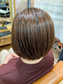 サラサラストレートヘアへ　弱酸性ストレート