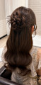 【北新地ヘアセット】カチモリハーフアップ