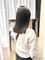 暗髪カラー