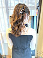 お呼ばれヘアセット