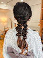 HaKU maison×浴衣ヘアアレンジ