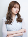 レイヤーカット ゆる巻き 顔周りレイヤー シースルーバング