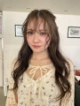ゆるふわハーフアップ