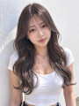 韓国風ウェーブロング