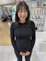 レイヤーカット×オリーブベージュ
