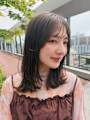 since 銀座 【シンス】×ミディアムレイヤースタイル